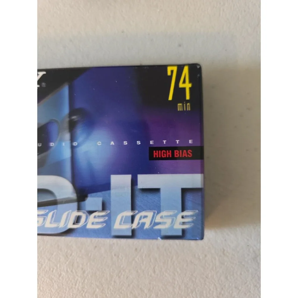 2 SONY  CDit  74  VS. I  Type II  Blank Cassette Tapes  Sealed